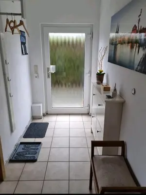 Ein Sitzbereich in der Unterkunft Fewo Neuruppin Einliegerwohnung