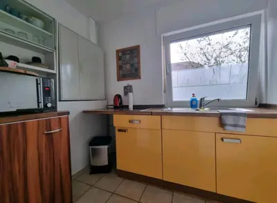 Küche/Küchenzeile in der Unterkunft Fewo Neuruppin Einliegerwohnung