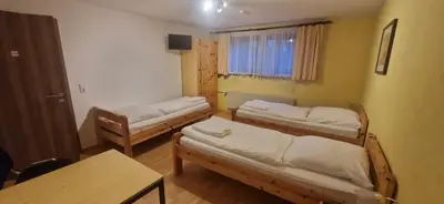 Ein Bett oder Betten in einem Zimmer der Unterkunft BusinessHotel Mühlenbeck
