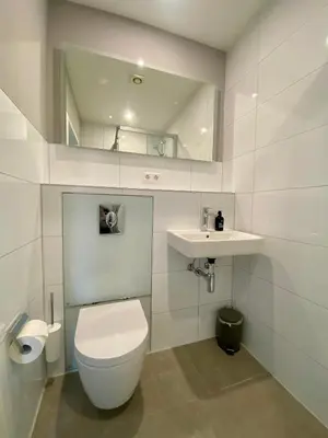 Ein Badezimmer in der Unterkunft Bismarcks Berlin