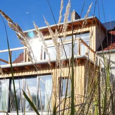 FeWo OG am Fluss mit Balkon - ein himmlischer Ausblick