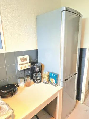 Küche/Küchenzeile in der Unterkunft Live like a Local Big 24qm Room Cozy Trendy LGTB Friendly in Shared Apartment in Green Area 12 min to Downtown Alexanderplatz