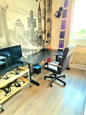 Grundriss der Unterkunft Live like a Local Big 24qm Room Cozy Trendy LGTB Friendly in Shared Apartment in Green Area 12 min to Downtown Alexanderplatz
