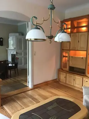 Küche/Küchenzeile in der Unterkunft Ferienwohnung im Herzen von Rheinsberg