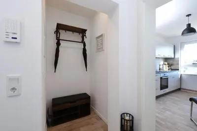 Ein Bett oder Betten in einem Zimmer der Unterkunft Apartment - Lilo Monteur - Ferienwohnung