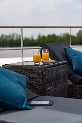 Getränke in der Unterkunft Hausboot Topas