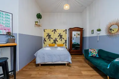 Ein Bett oder Betten in einem Zimmer der Unterkunft Central, Calm - High-Speed Wifi - Close to Park