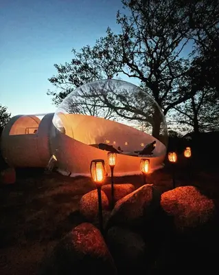 Grundriss der Unterkunft Bubble Tent by Reindahls