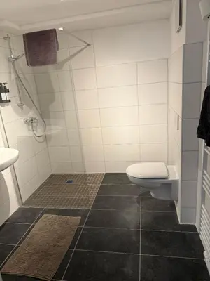 Ein Badezimmer in der Unterkunft Villa Rathenow