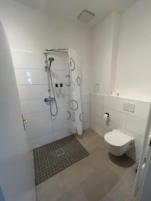 Ein Badezimmer in der Unterkunft Villa Rathenow