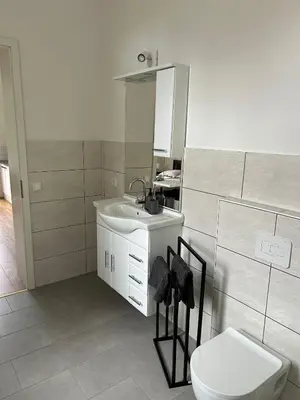Ein Badezimmer in der Unterkunft Villa Rathenow