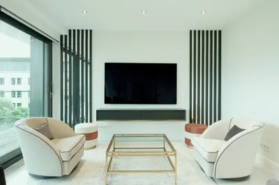 TV/Unterhaltungsangebot in der Unterkunft Lux 41 by Suite030