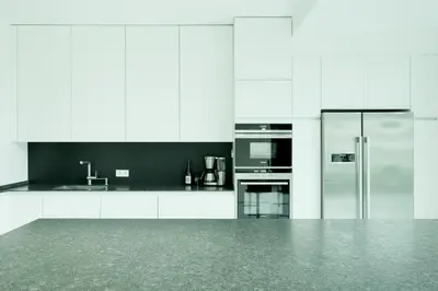 Küche/Küchenzeile in der Unterkunft Lux 41 by Suite030