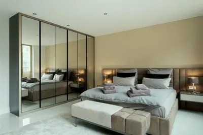 Ein Bett oder Betten in einem Zimmer der Unterkunft Lux 41 by Suite030