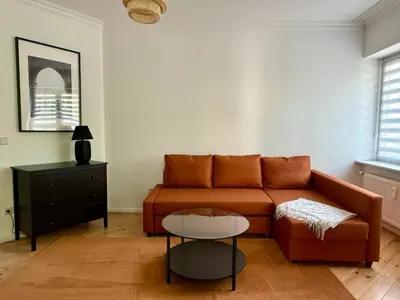 Ein Sitzbereich in der Unterkunft DeNe Living Apartments