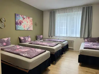 Ein Bett oder Betten in einem Zimmer der Unterkunft Choice Berlin