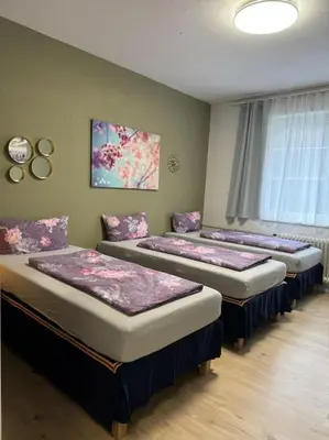 Ein Bett oder Betten in einem Zimmer der Unterkunft Choice Berlin