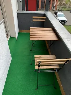 Ein Balkon oder eine Terrasse in der Unterkunft Choice Berlin