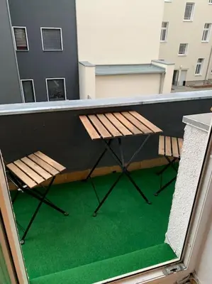 Ein Balkon oder eine Terrasse in der Unterkunft Choice Berlin