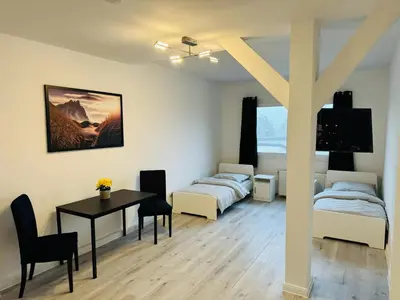 Ein Bett oder Betten in einem Zimmer der Unterkunft Private Zimmervermietung Felix