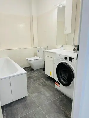 Ein Badezimmer in der Unterkunft Private Zimmervermietung Felix