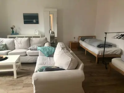 Ein Bett oder Betten in einem Zimmer der Unterkunft Zimmer in Werneuchen bei Berlin