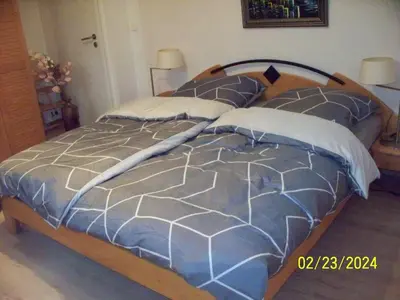 Ein Bett oder Betten in einem Zimmer der Unterkunft Villa Rogge