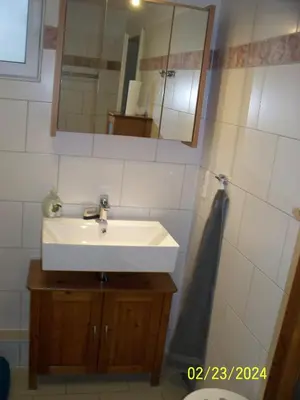 Ein Badezimmer in der Unterkunft Villa Rogge