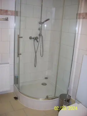 Ein Badezimmer in der Unterkunft Villa Rogge