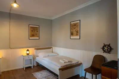 Ein Bett oder Betten in einem Zimmer der Unterkunft LANDHAUS by Comfort Housing - up to 7 guests