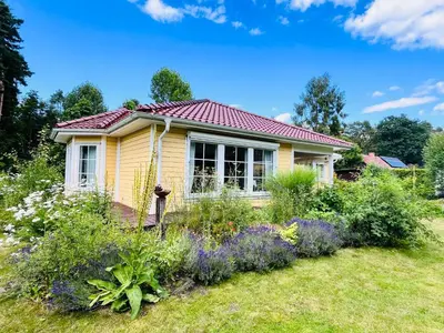 Ein Garten an der Unterkunft Landhaus Himmelpfort