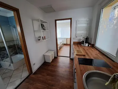 Ein Badezimmer in der Unterkunft 3 Sterne FH Fürstenwalde