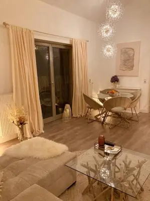 Ein Sitzbereich in der Unterkunft AMALFI HOME - Stylish apartment with terrace