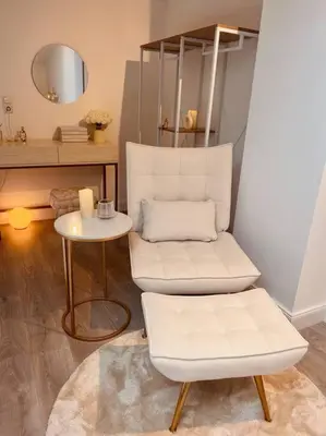 Ein Sitzbereich in der Unterkunft AMALFI HOME - Stylish apartment with terrace