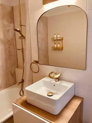 Ein Badezimmer in der Unterkunft AMALFI HOME - Stylish apartment with terrace