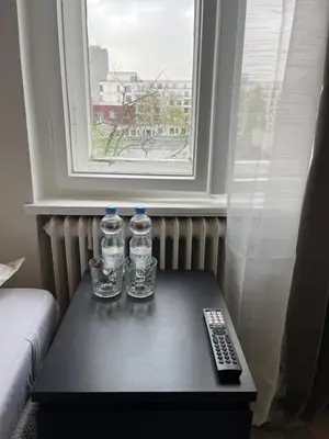 Ein Bett oder Betten in einem Zimmer der Unterkunft King David Garden