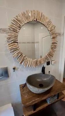 Ein Badezimmer in der Unterkunft Chill Haus mit Sauna und Kamin