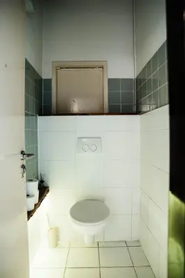 Ein Badezimmer in der Unterkunft Einzigartiges 140qm LOFT – Party ist erlaubt!