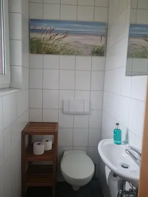Ein Badezimmer in der Unterkunft Haus am See in Königs Wusterhausen