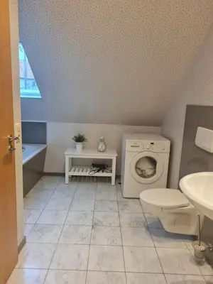 Ein Badezimmer in der Unterkunft Haus am See in Königs Wusterhausen