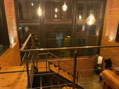 Grundriss der Unterkunft Ferienwohnung Loft Schwielowsee mit Sauna