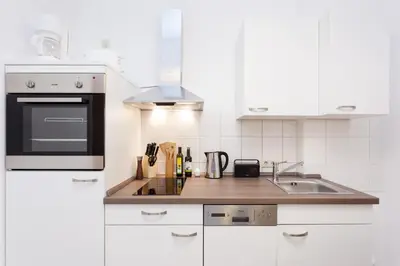 Küche/Küchenzeile in der Unterkunft Apartment Berlin Zentrum