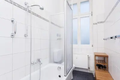 Ein Badezimmer in der Unterkunft Apartment Berlin Zentrum