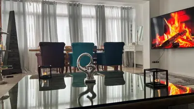 TV/Unterhaltungsangebot in der Unterkunft charmanter Auszeit