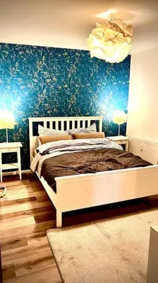 Ein Bett oder Betten in einem Zimmer der Unterkunft charmanter Auszeit
