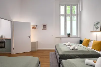 Küche/Küchenzeile in der Unterkunft Im Herzen von Kreuzberg - perfekt gelegen für bis zu 8 Personen