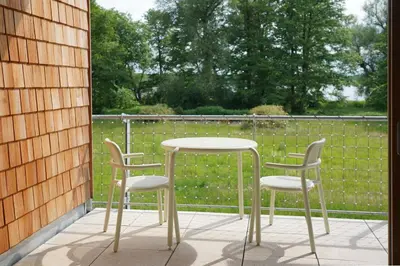 Ein Garten an der Unterkunft See-h-Stueck