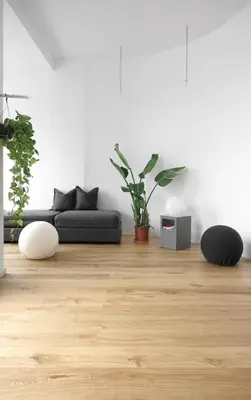 Ein Sitzbereich in der Unterkunft Spacious Apartment in Kreuzberg