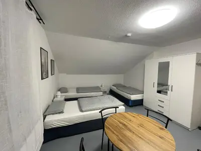 Ein Bett oder Betten in einem Zimmer der Unterkunft POTSDAM HERITAGE APARTMENT