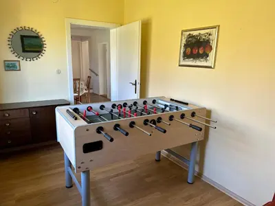 Eine Spielezimmer in der Unterkunft Urlaub im Grünen